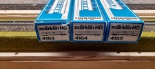 Märklin 4183, 4184, 4185 H0   S-Bahn Personenwagen Top Zustand.