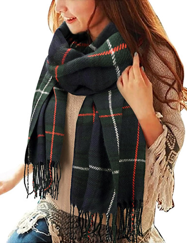 Damen schal kariert pashmina - damen,