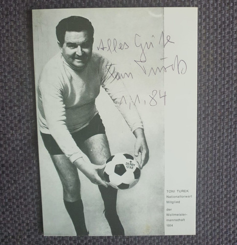 Toni turek weltmeister 1954 - toni,