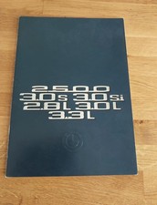 BMW E3 2500 - 3.0 S/Si - 2.8 L