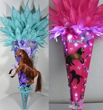 Schultüte LED + Schleich