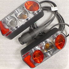 Eufab Rückleuchtenset Rauchglas komplett verkabelt re+li 13pol.