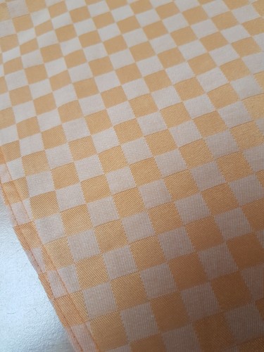 Tischdecke rund und orange