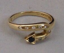 Neu wertiger Ring Safir Saphir