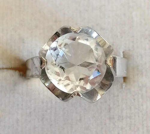 Goldring weißgold ring 333 - weißgold,