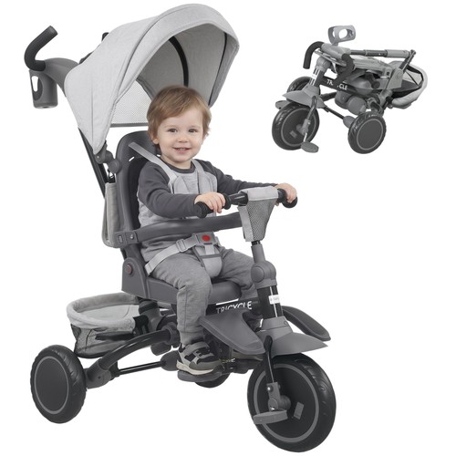 Dreirad 6in1 mit schubstange - dreirad,