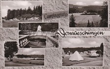 CPSM CAMPSITE DONAUESCHINGEN