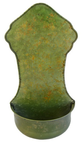 Wandschale wandkorb antikgrün - wandschale,