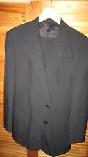 Anzug Herren Gr. 94 Schwarz