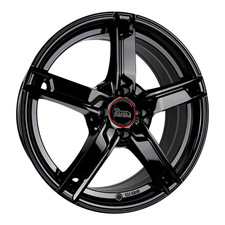 16 Zoll MAM W4 4x108 ET20 Alufelgen BLACK PAINTED