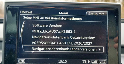 Audi fw update auf - update,