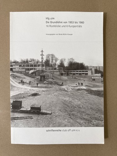 Hfg ulm die grundlehre - die,