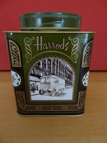 Vintage harrods teedose - vintage,