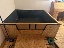 Wurfbox / Welpenbox / Wurfkiste für große Hunde mit Welpenschutzleisten