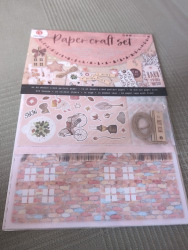 Decotime papercraft set - papercraft, winter