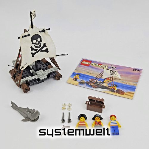 Lego 6261 raft - raft, raiders