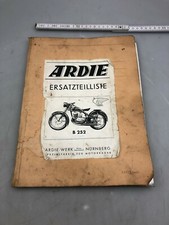 ARDIE - Ersatzteilliste für B