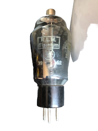 Röhre telefunken 2 5v - rg, 62.