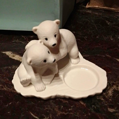 Partylite eisbär figur - eisbär, aus