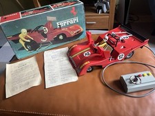DDR Fernlenkauto Spielzeugauto Ferrari 312 PB elektromech. OVP VEB Anker 1981 