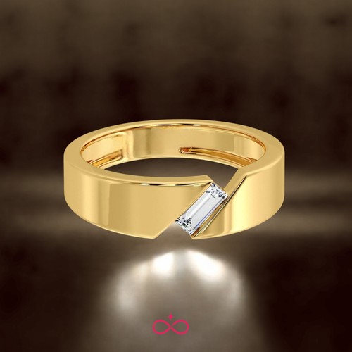 Herren-Diamant-Ehering