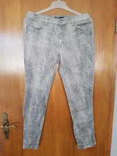 Stretch Jeans mit Glitzer von
