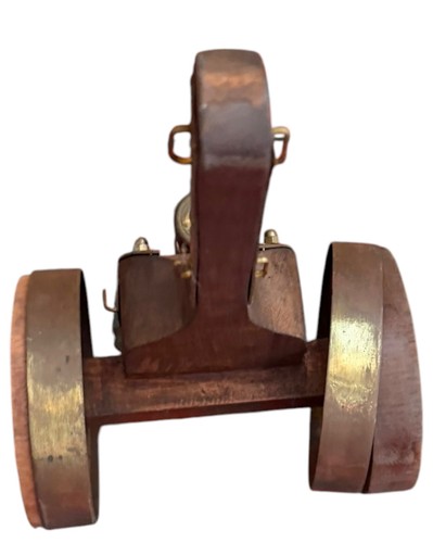 Große kanone holz - große, bronze