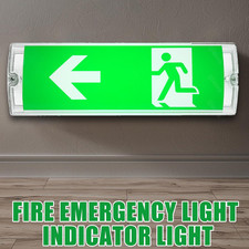 LED Notleuchte Fluchtwegleuchte Notbeleuchtung Notausgang Exit Notlicht Akku HOT