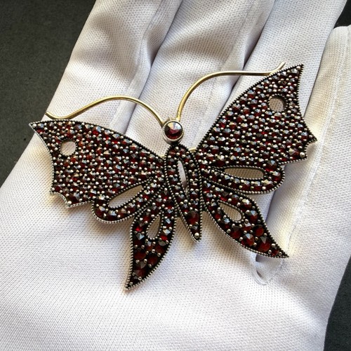 Vintage schmetterling brosche - vintage,