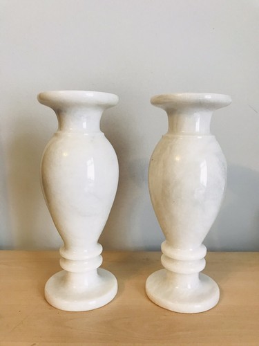 Vintage onyx marmor vase groß - onyx,