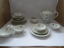 Heinrich Anmut Sommer Teeservice 6 Personen  20 Teile Floraler Dekor