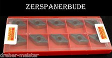 10 Wendeplatten DNMG 150612-PM 4215 v. SANDVIK für Stahl DNMG 443-PM 4215