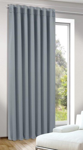 Verdunklungsgardine grau hxb - grau,