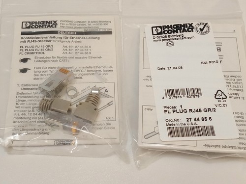 Phoenix contact plug rj45 - phoenix,