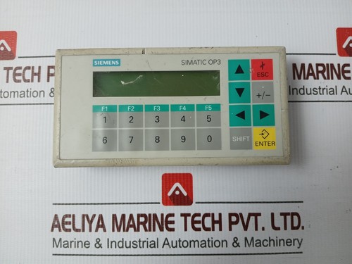 Siemens simatic op3 - siemens,