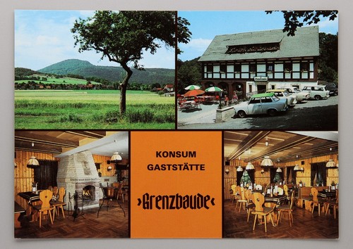 Postkarte waltersdorf - postkarte,