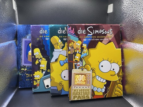 Die simpsons dvd boxen - boxen, staffel