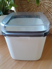 Tupperware Vorratsbehälter  Bellevue 3 Liter schwarzer Rand, Höhe 19,5 cm TOP