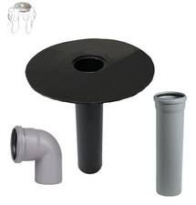 Flachdachablauf DN 70 Set