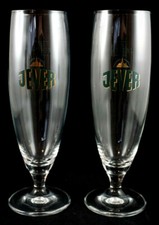 Jever Bier Beer Bierpokale 2er Set Biergläser 0,3l Brauerei Kneipe Gastro NEU 