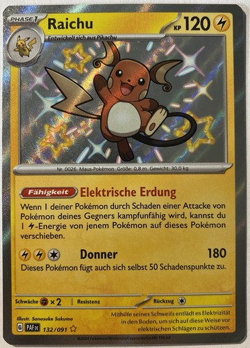 Pokemon raichu shiny deutsch - pokemon,