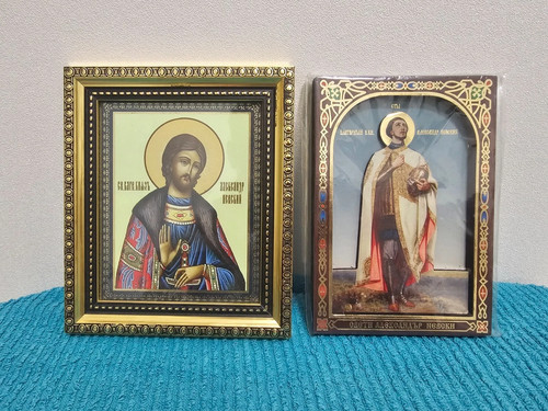 Russische ikonen heiliger - russische,