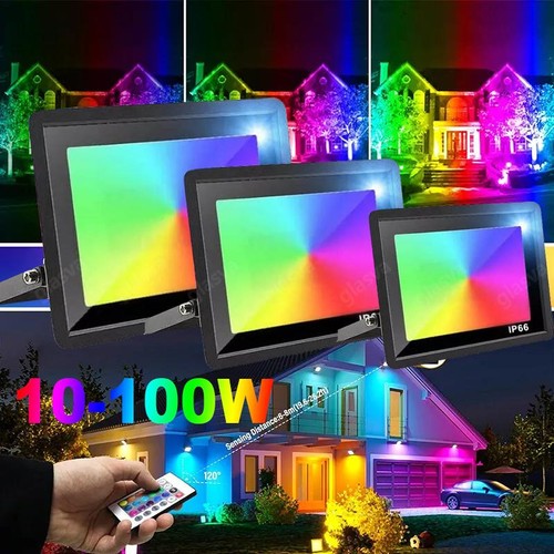 Led fluter rgb floodlight - fluter,