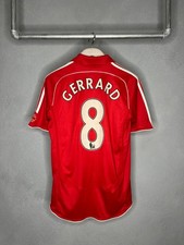 FC Liverpool • STEVEN GERRARD • 2007/2008 • Heim Trikot • M