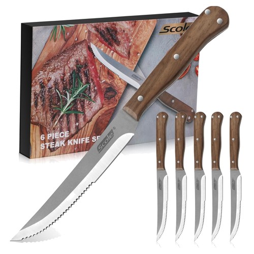 Steakmesser set tlg - steakmesser, 6-tlg