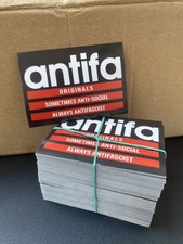 25 Stück - Antifa Originals Style Aufkleber 161 AFA Sticker FCK NZS FCK AFD