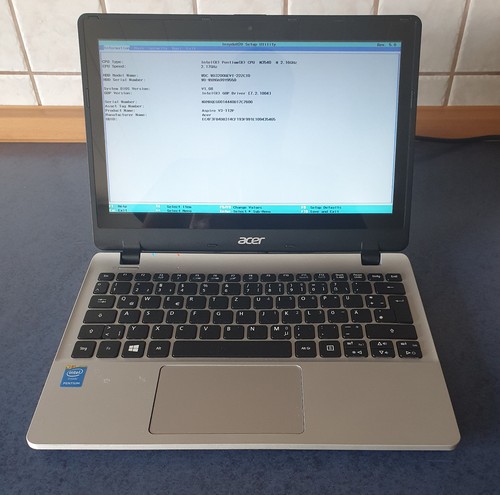 Laptop acer aspire - laptop,