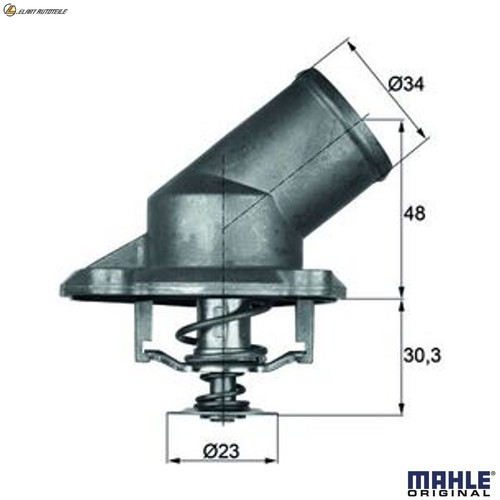 Thermostat kühlmittel 224 - ti,