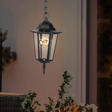 Design Decken Hänge Leuchte Terrassen Beleuchtung Außen Hof Pendel Lampe Laterne