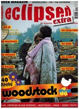 Eclipsed Magazin Extra - Juni 2009 - mit CD - Woodstock - Saga - Heaven & Hell